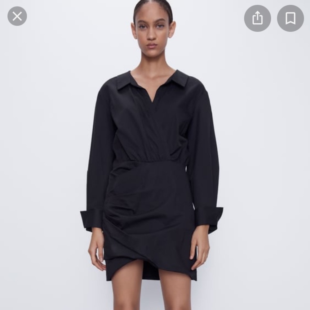 Zara shirt dress